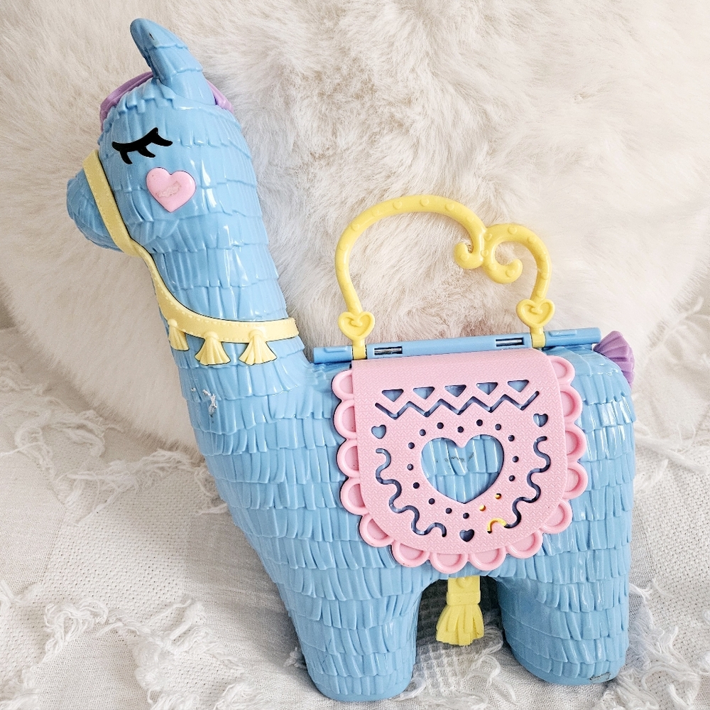 Polly Pocket Pajama Party Llama Carry Case